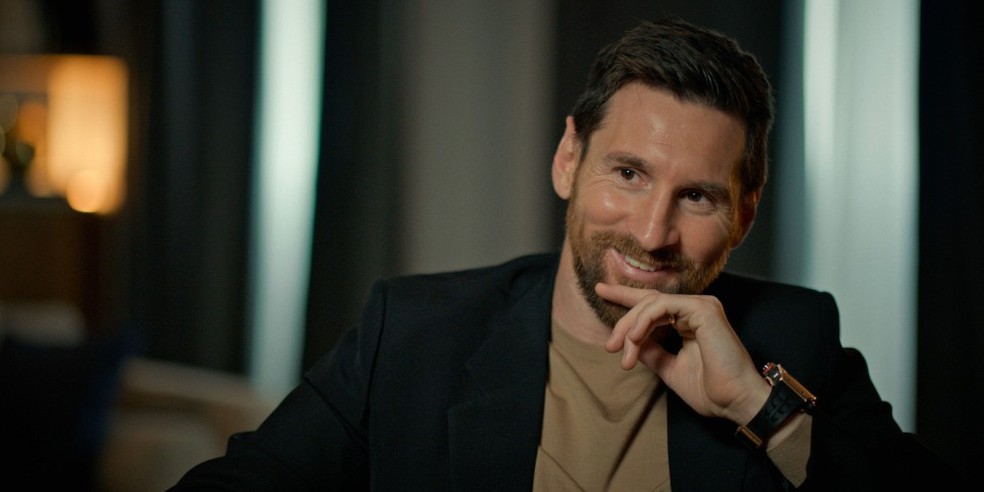 O jogador argentino Lionel Messi — Foto: Apple TV+