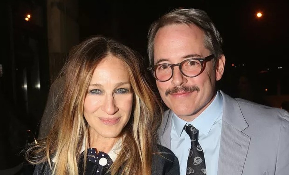 Sarah Jessica Parker e Matthew Broderick — Foto: Reprodução