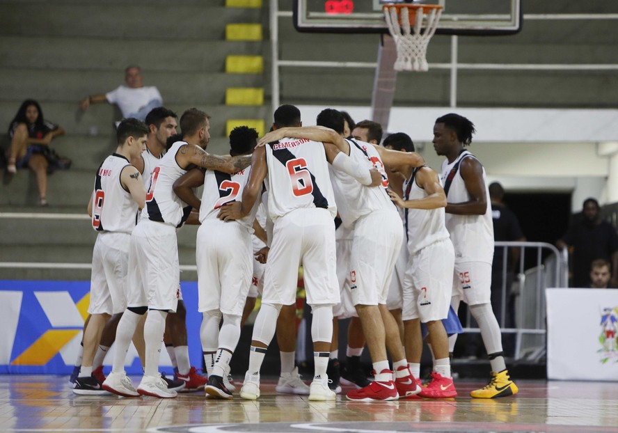 Equipe do Vasco que jogou o NBB em 2018