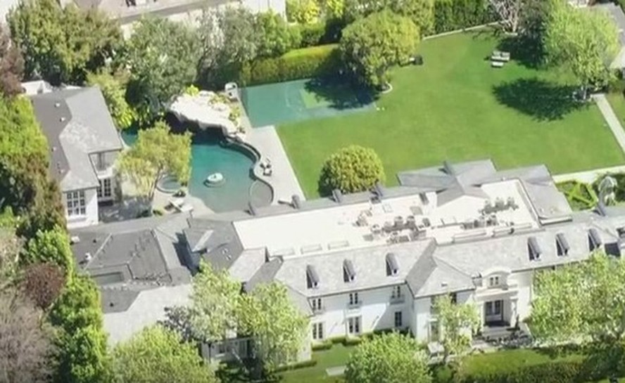 A casa de Diddy em Los Angeles