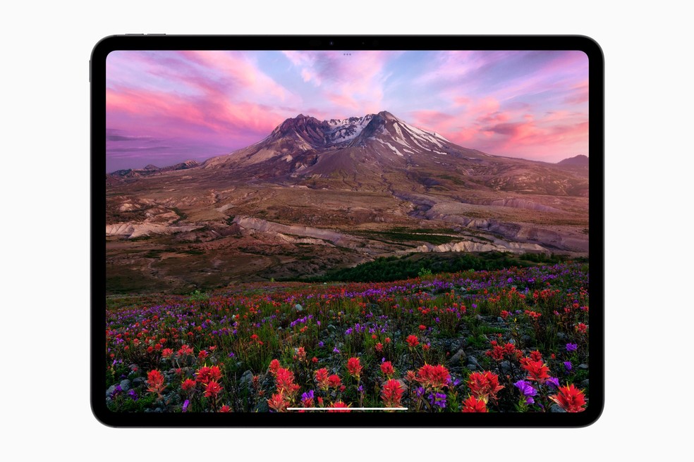 Apple apresenta o iPad Pro com tela de Oled, já presente no iPhone — Foto: Divulgação