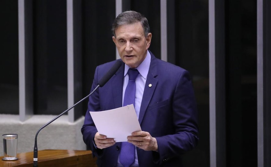 O deputado federal Marcelo Crivella, autor da PEC