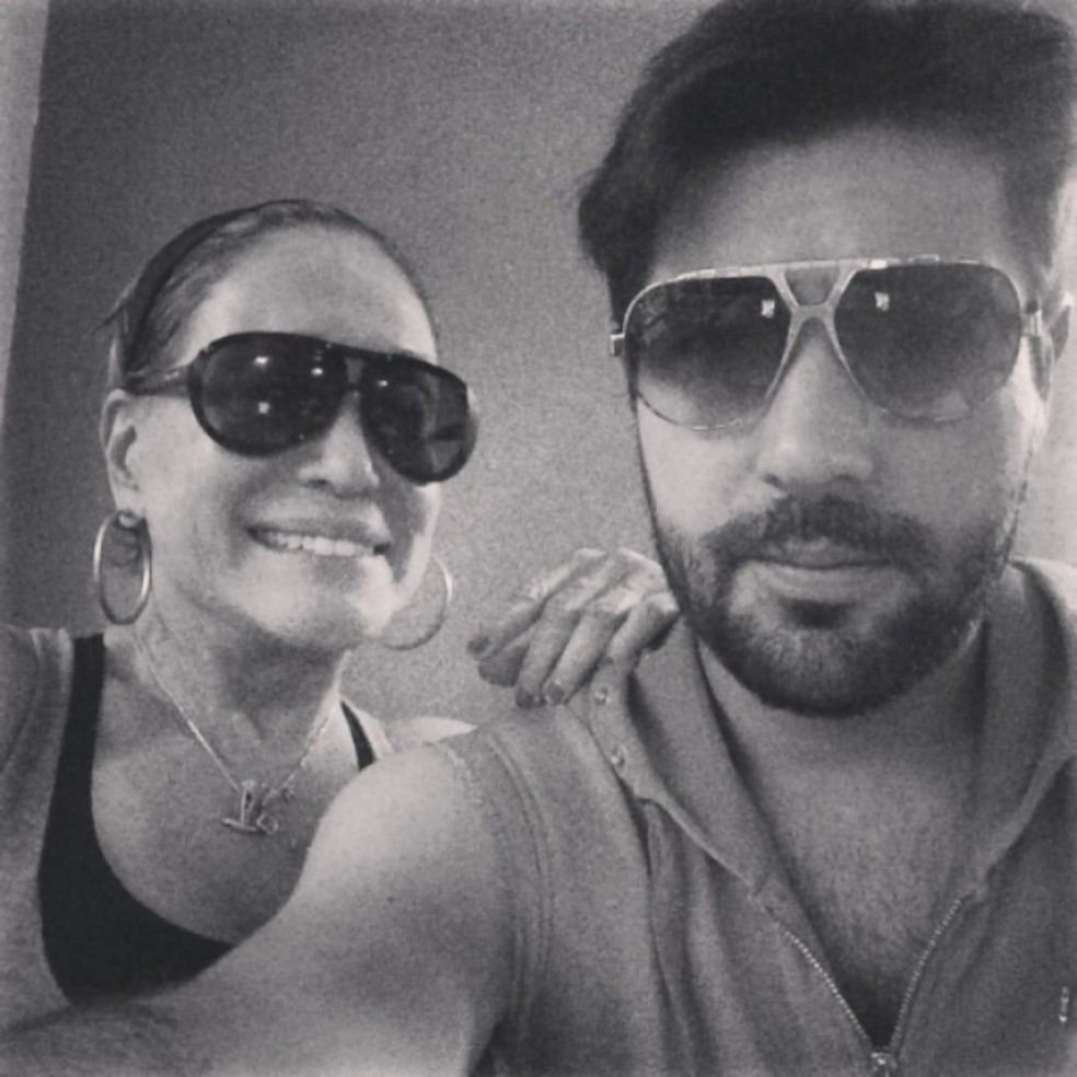 Sandro Pedroso namorou atriz Susana Vieira — Foto: Reprodução Instagram