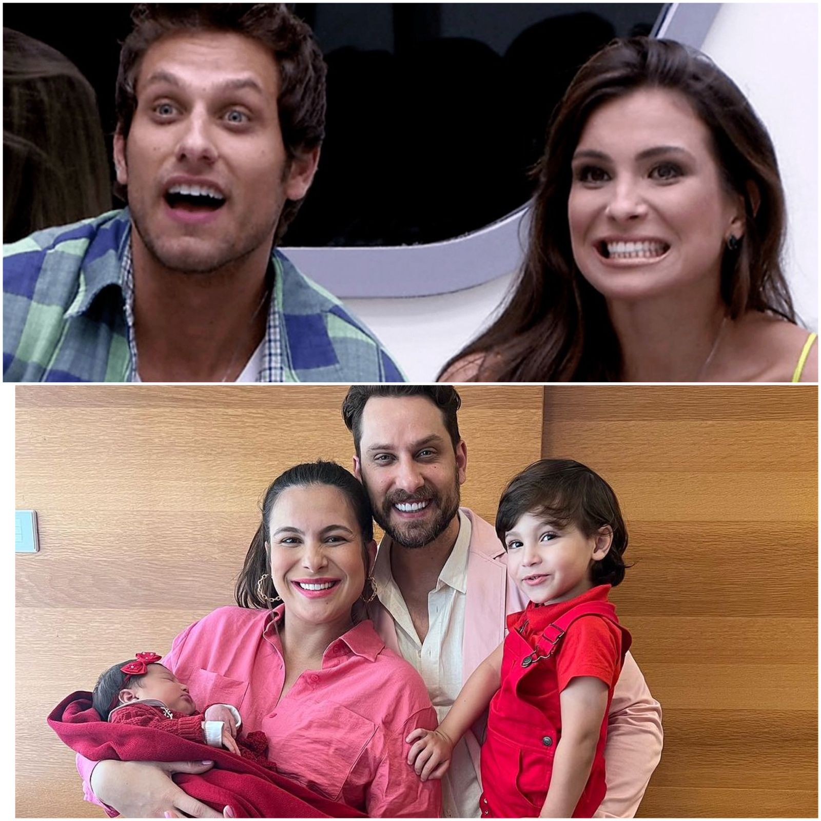 Outro casal foi formado no "BBB" 13: Kamilla e Eliéser. Os dois estão juntos até hoje e tiveram dois filhos — Foto: Reprodução