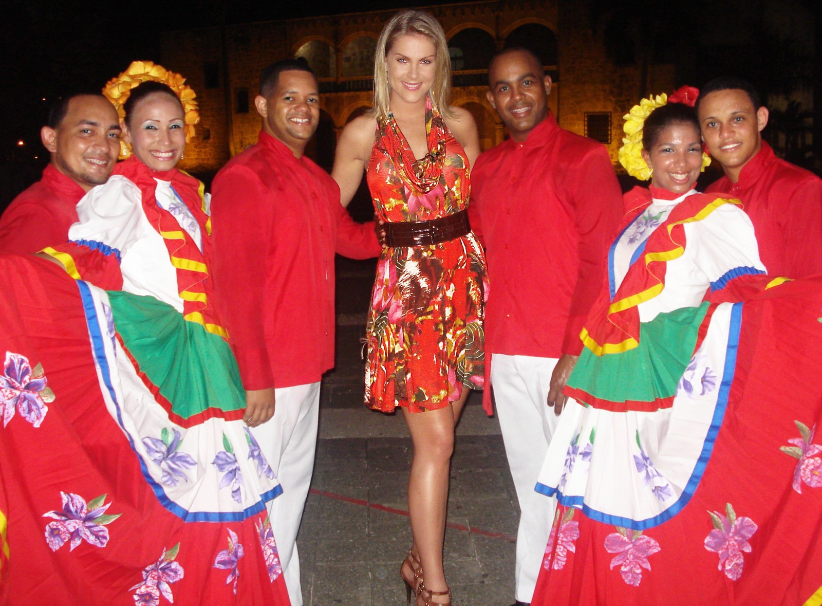 Ana Hickmann em viagem à República Dominicana, em 2009 — Foto: Divulgação