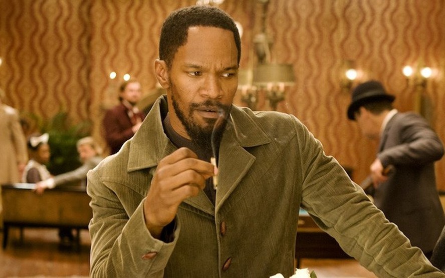 Jamie Foxx em cena de 'Django livre'