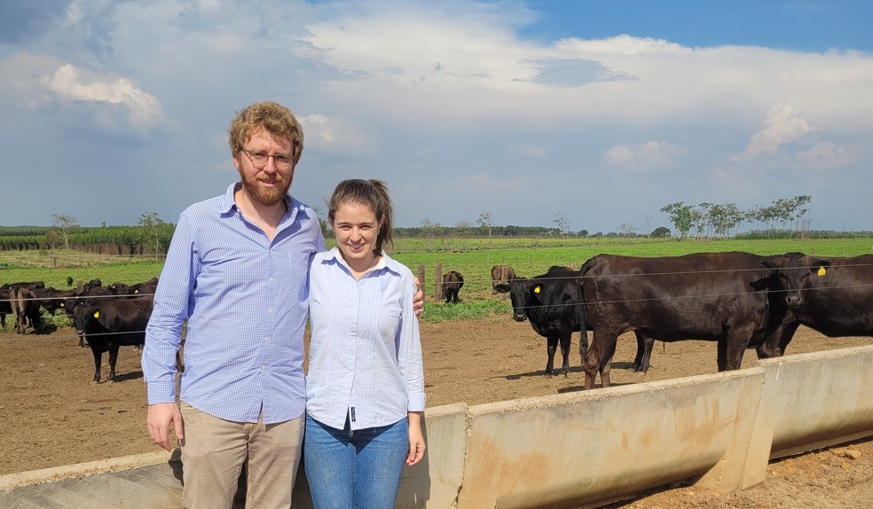 Daniel Steinbruch e Tatiana Caruso destacam cortes menos nobres e desconhecimento por parte do varejo — Foto: Denise Saueressig/Globo Rural