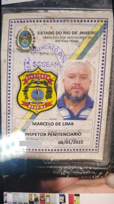 O policial penal Marcelo de Lima foi preso pelos disparos que deixaram um morto e um ferido no Maracanã