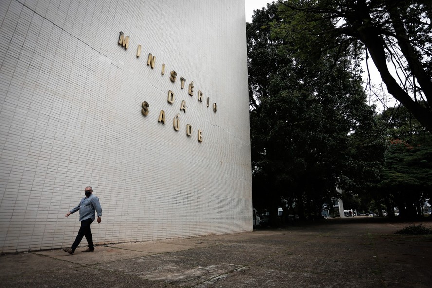 O prédio do Ministério da Saúde, em Brasília