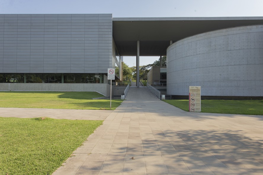 Laboratórios do Instituto Pasteur ficarão dentro da Cidade Universitária da USP, em São Paulo. Na imagem, a Biblioteca Brasiliana Guita e José Mindlin, dentro do local. Foto: Edilson Dantas/O GLOBO