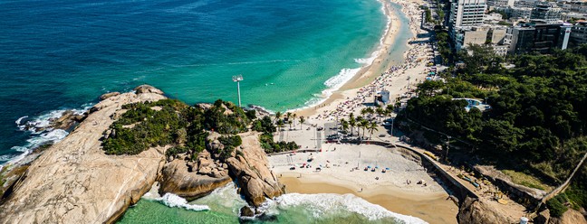 Na foto, Praia de Ipanema. Foto: Hermes de Paula / Agência O Globo