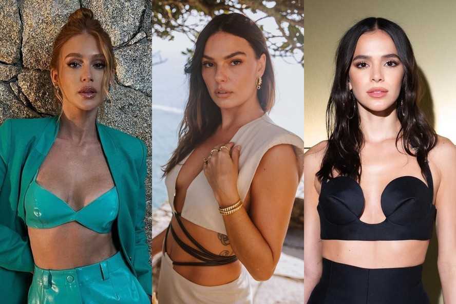 Marina Ruy Barbosa, Isis Valverde e Bruna Marquezine defendem ter seios naturais