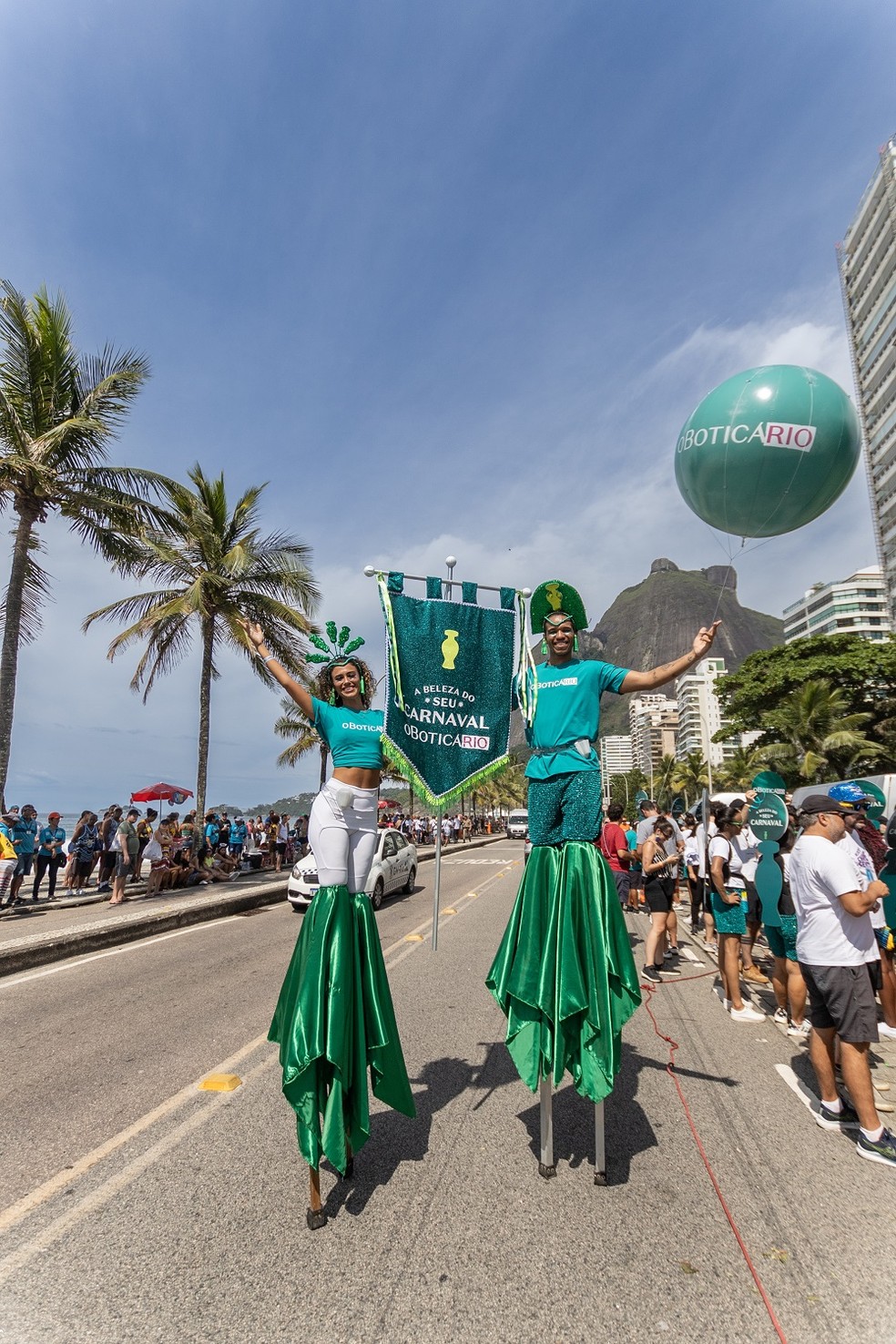 O Grupo Boticário apresenta duas de suas marcas nos blocos de rua em várias cidades do país — Foto: Divulgação