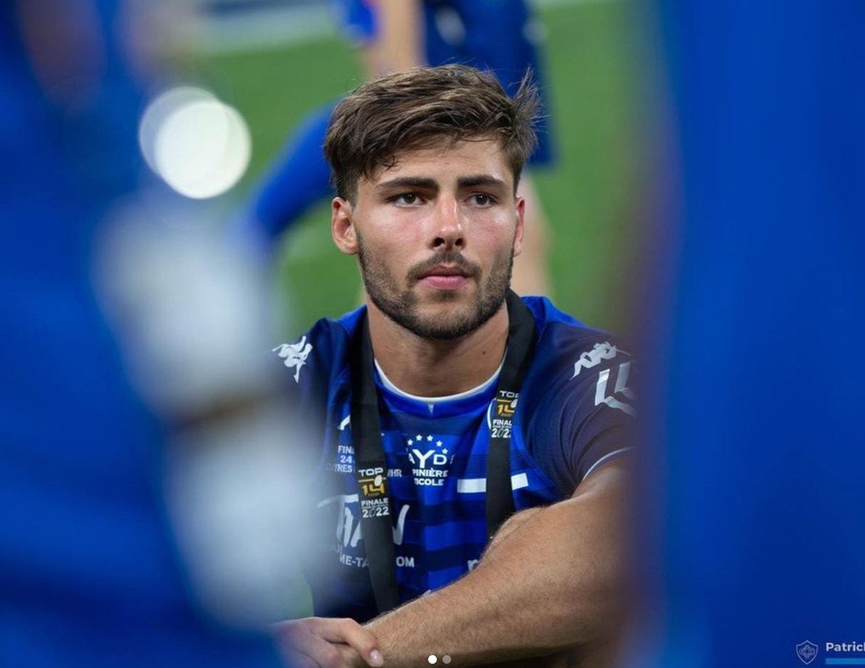 Antoine Zeghdar, jogador de rugby francês — Foto: Reprodução