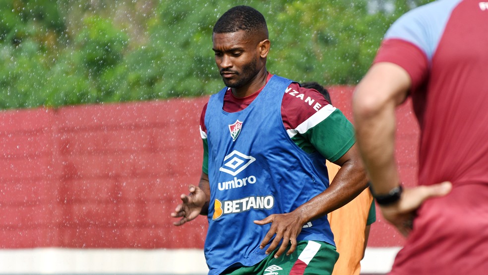 Marlon, zagueiro do Fluminense — Foto: MAILSON SANTANA/FLUMINENSE FC