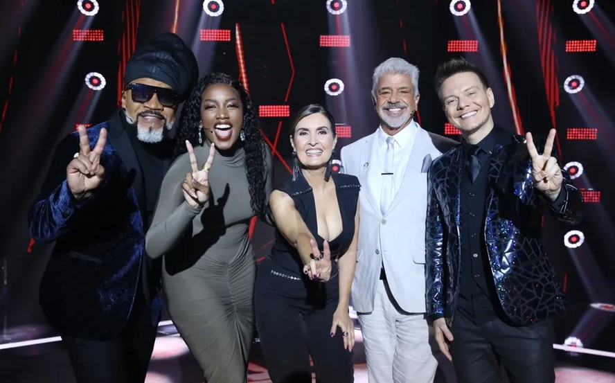 Fátima Bernardes , IZA, Lulu Santos, Carlinhos Brown e Michel Teló