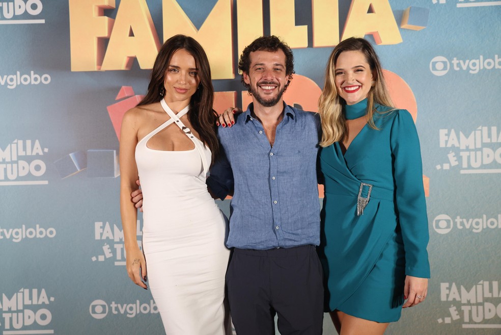 Rafa Kalimann, Jayme Matarazzo e Juliana Paiva — Foto: Globo/Leo Rosario