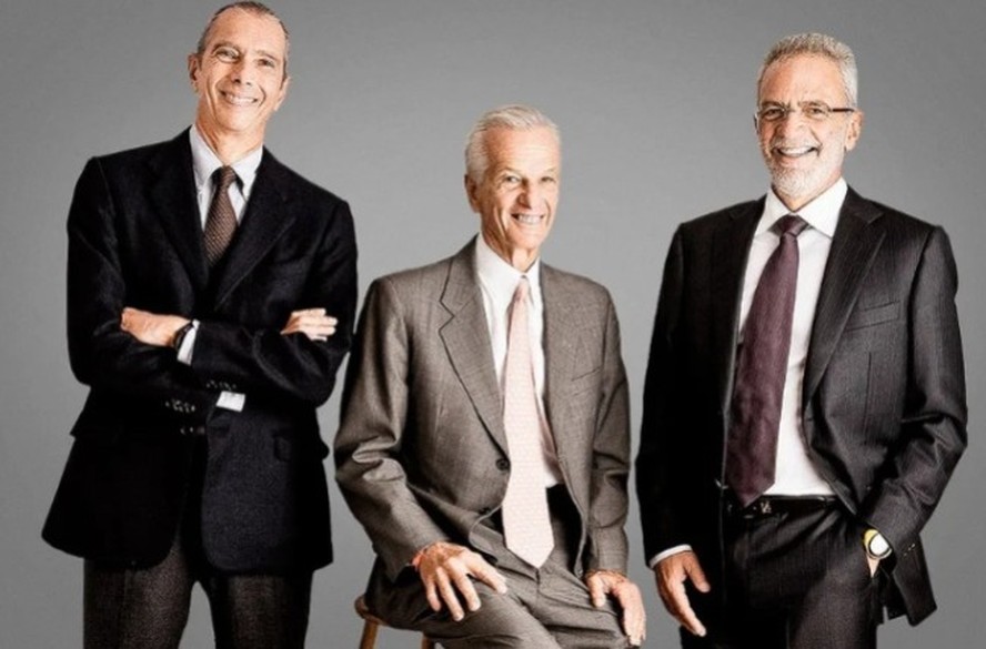 Beto Sicupira, Jorge Paulo Lemann e Marcel Telles