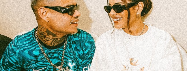 Namorados, Bella Campos e MC Cabelinho começaram o relacionamento durante os ensaios de "Vai na fé"