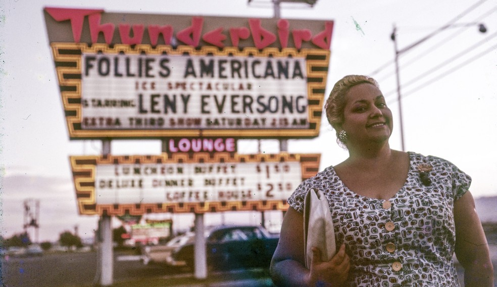 Leny Eversong em Las Vegas — Foto: Reprodução