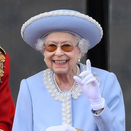 Rainha Elizabeth celebra 70 anos de reinado, o mais longo da história do Reino Unido — Foto: DANIEL LEAL / AFP