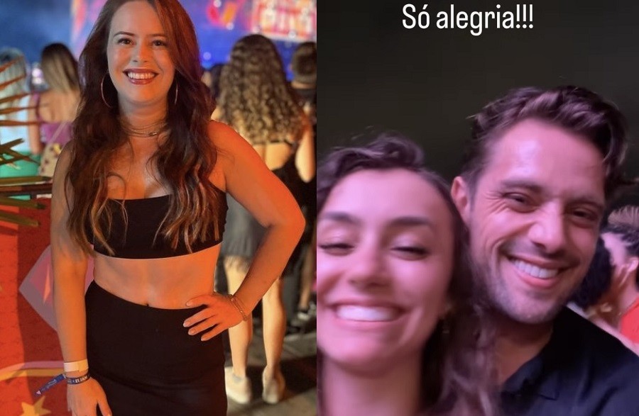 Separados, Mariana Bridi e Rafael Cardoso vão ao mesmo evento no Rio — Foto: Reprodução/Instagram