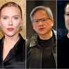 Na lista da 'Time': Sam Altman, CEO da OpenAI; a atriz Scarlett Johansson; Jensen Huang, CEO da Nvidia e Mark Zuckerberg, CEO da Meta - Arquivo