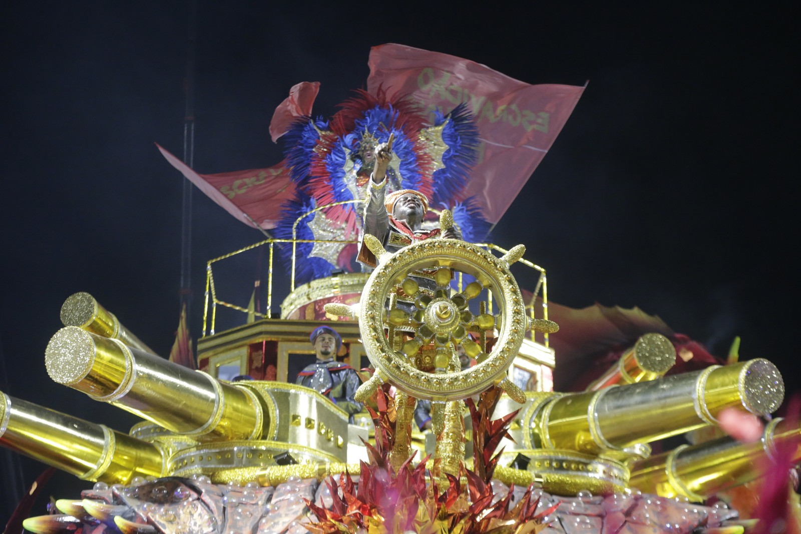 Desfile da Paraíso do Tuiuti — Foto: Domingos Peixoto