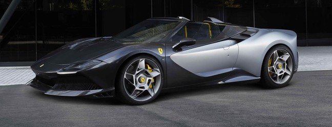 Cliente super rico compra Ferrari exclusiva — Foto: Reprodução