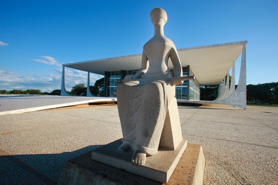 O prédio do Supremo Tribunal Federal (STF)