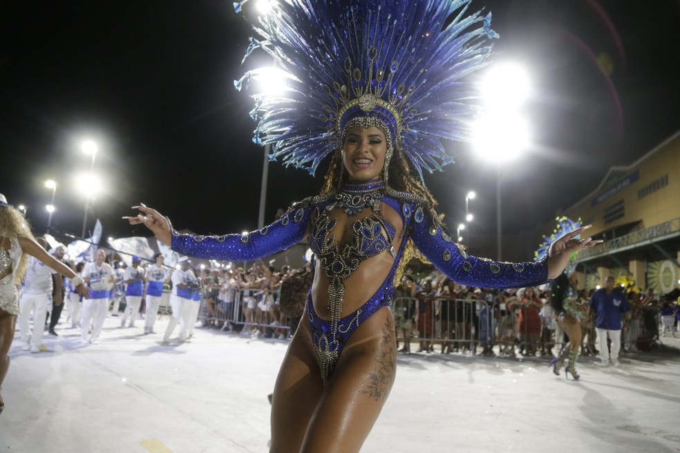 Além da apresentação das escolas do Grupo Especial, evento na Cidade do Samba terá rodas de samba e concurso da Corte LGBTQPIA+ — Foto: Roberto Moreyra/Agência O Globo