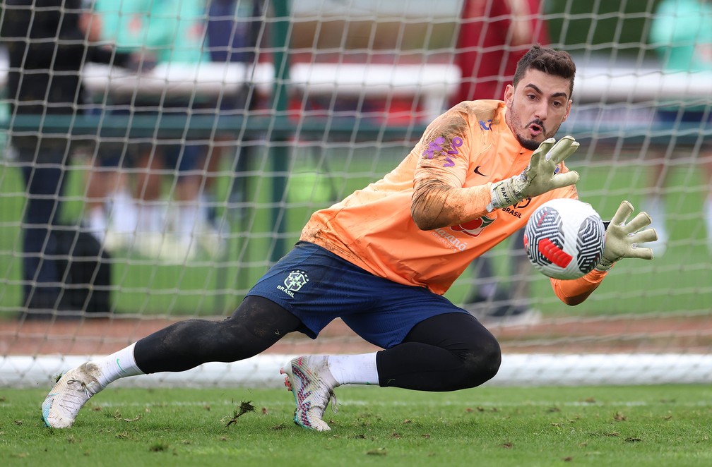 Rafael está pela primeira vez a serviço da seleção — Foto: Rafael Ribeiro/CBF