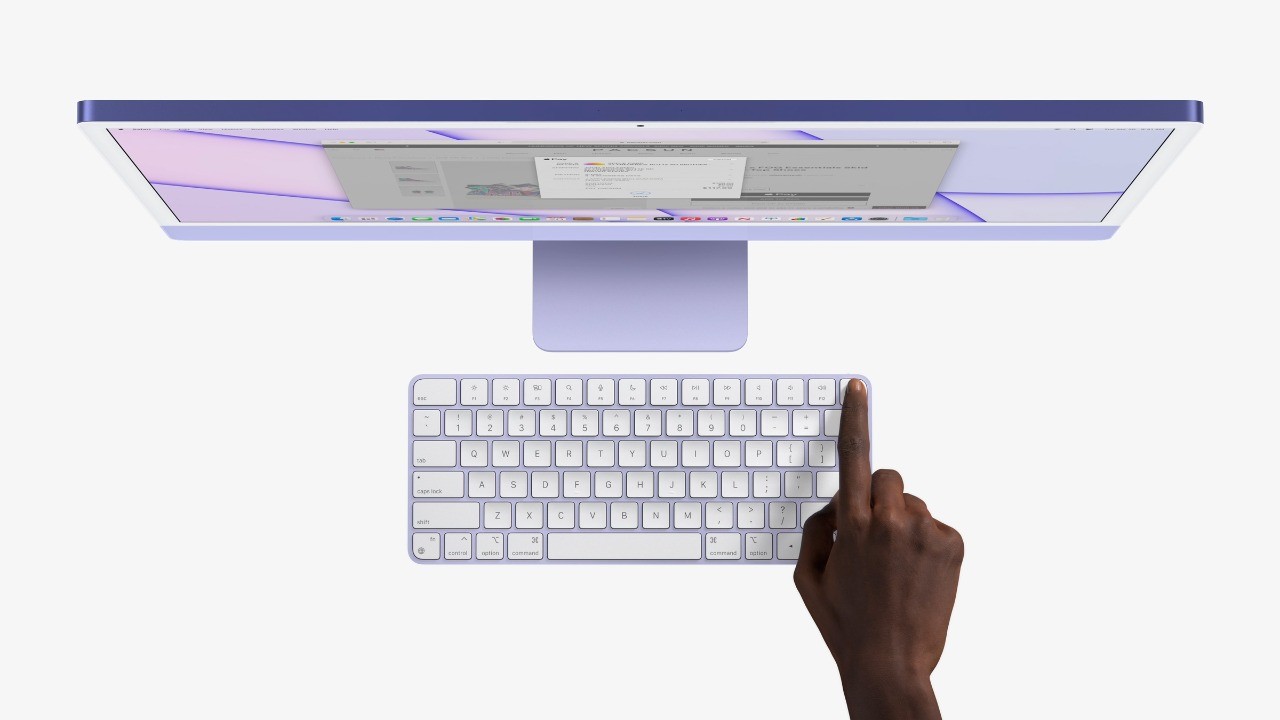 Apple lança teclado com reconhecimento de digital. A intenção é tornar mais fácil  fazer login com segurança e compras.Divulgação