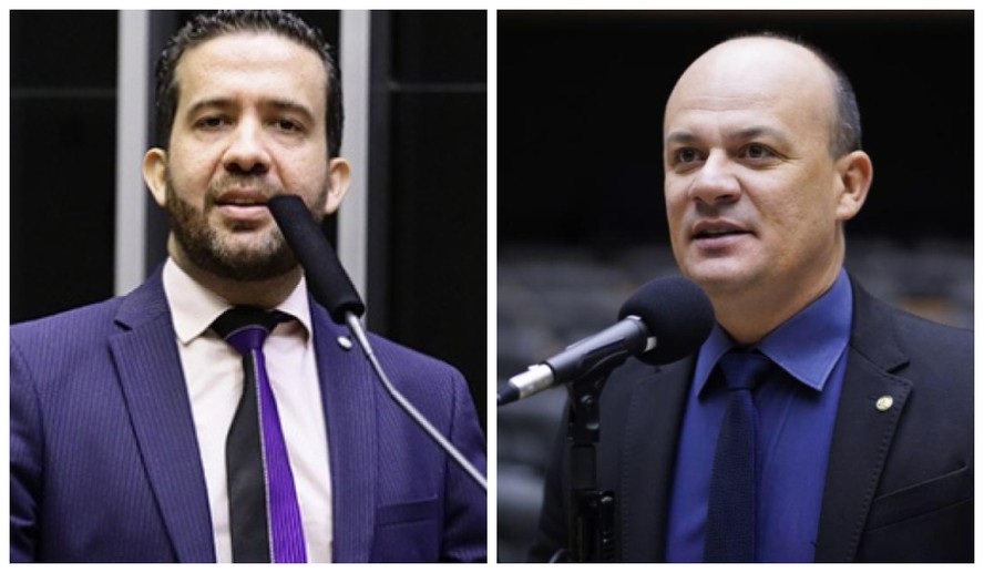 André Janones e Cabo Gilberto, que pede a cassação do colega