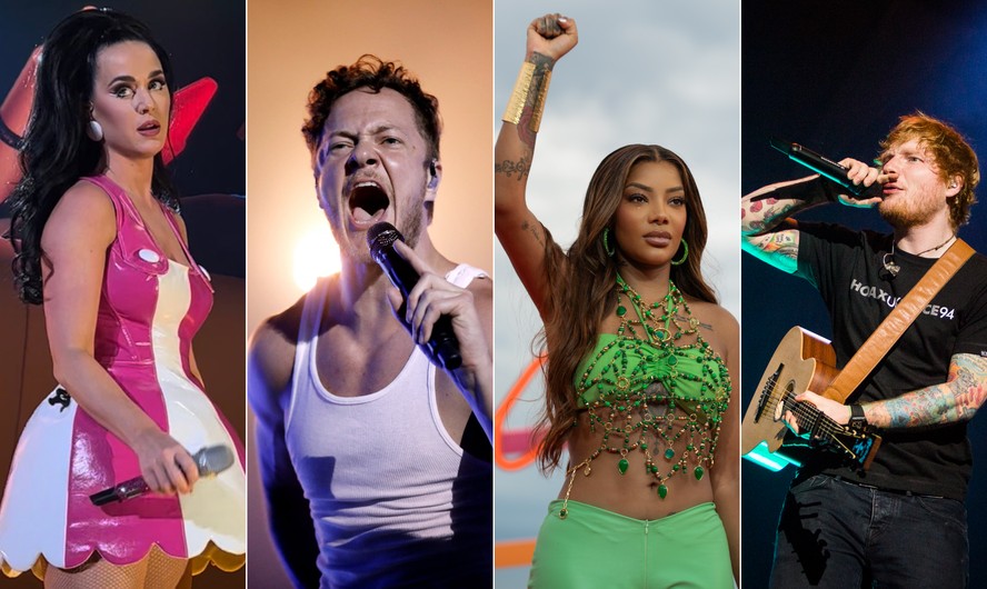 Katy Perry, Imagine Dragons, Ludmilla e Ed Sheeran: algumas das atrações no Rock in Rio 2024