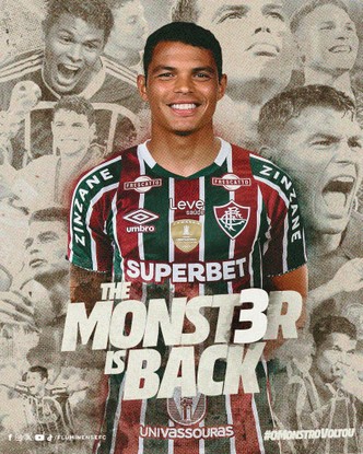 Fluminense anuncia a contratação de Thiago Silva