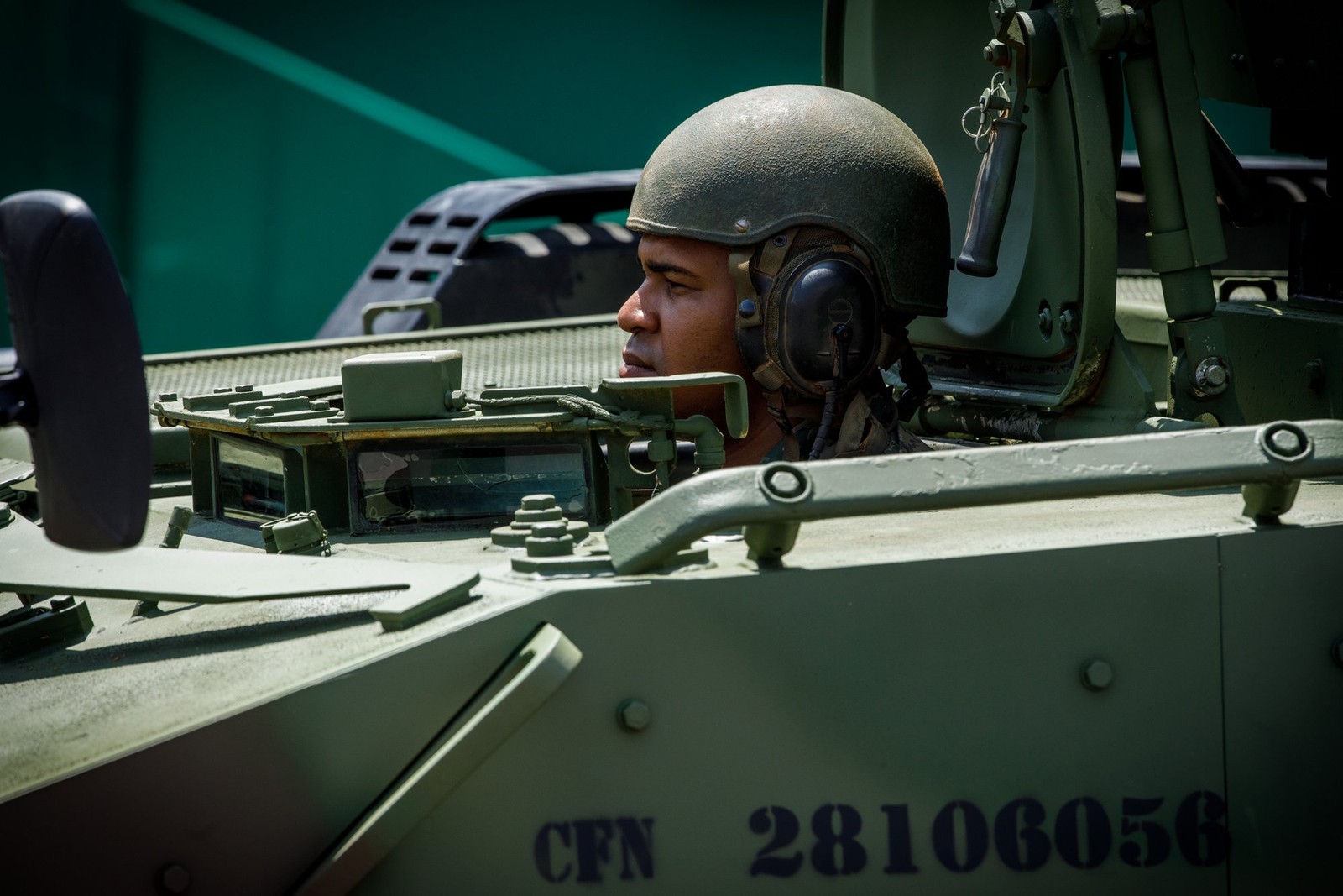 7 de Setembro: militares ensaiam para desfile na Esplanada dos Ministérios, em Brasília. — Foto: Brenno Carvalho/Agência O Globo