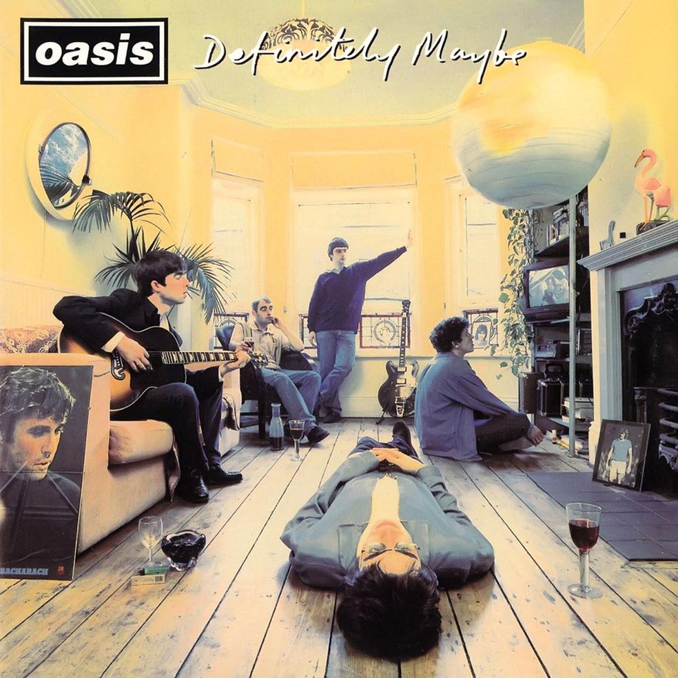 Capa do disco 'Definitely maybe', lançado em 1994 — Foto: Reprodução