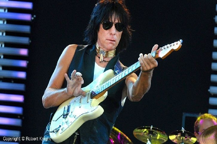 O guitarrista Jeff Beck (24/06/1944 – 10/01/2023) — Foto: Reprodução