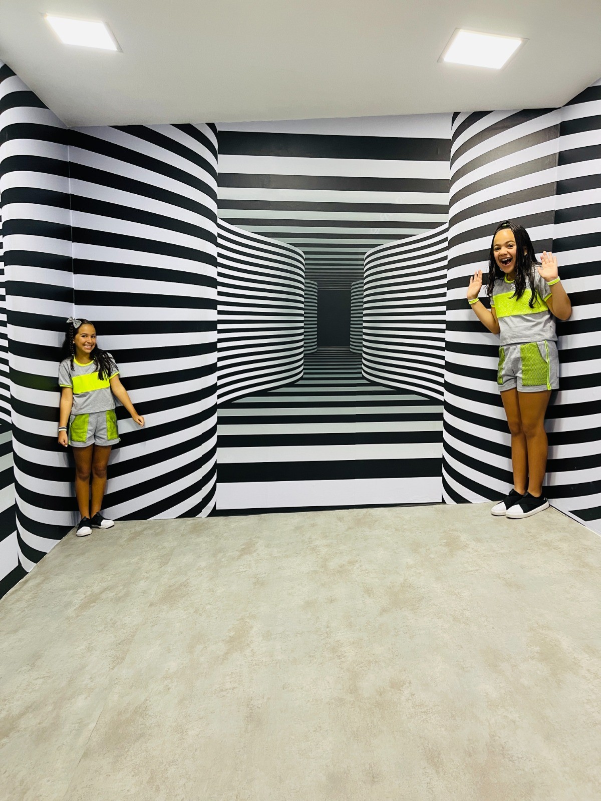 Museu das ilusões: truques de ótica — Foto: Divulgação