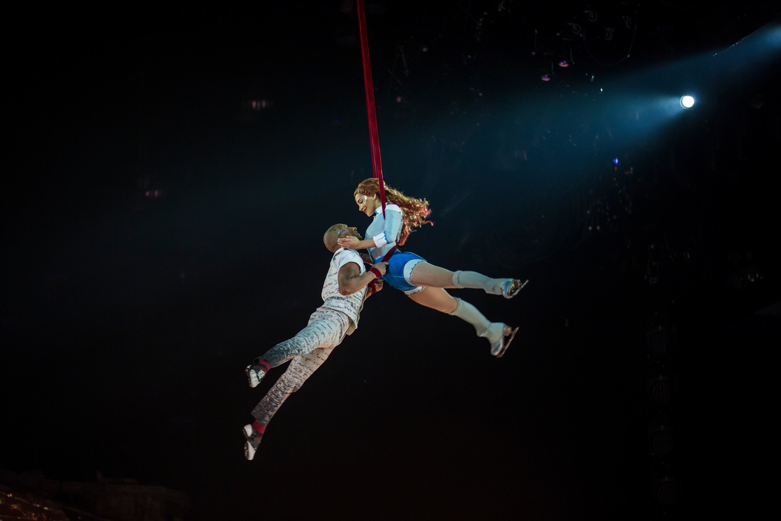 Cirque du Soleil: Crystal exibe a jornada ao amadurecimento com números de patinação — Foto: Divulgação