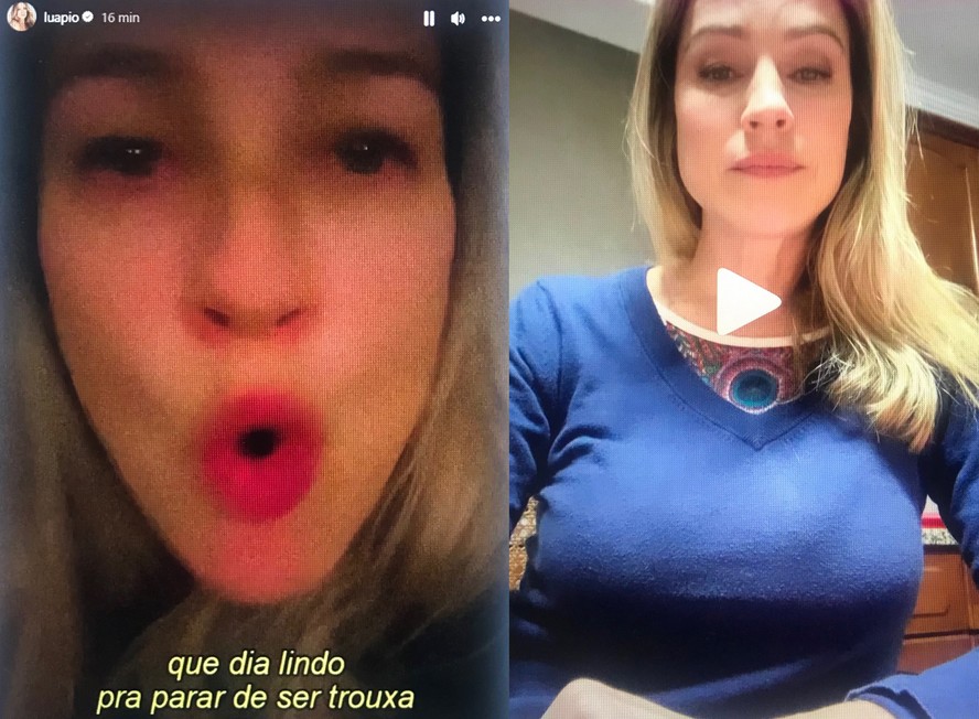 Luana criou uma novela virtual, 'Irresponsabilidade e Incoerência', para acusar Scooby de reduzir a pensão dos filhos