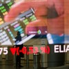 Cotações em queda no painel da Euronext, em Paris - Nathan Laine/Bloomberg