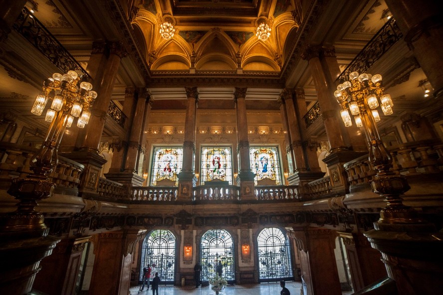 Interior do Theatro Municipal do Rio de Janeiro