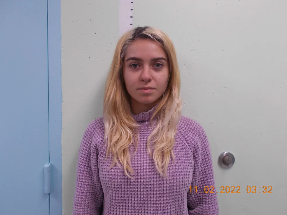 Vítima ou cúmplice?: Desirrê foi presa nos EUA e deverá ser deportada — Foto: Fraklin County Sheriff's Office