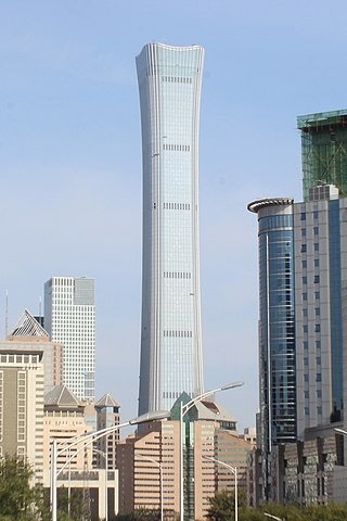 CITIC Tower - Beijing (China) - 2018 - 527,7 metros - 109 andares — Foto: Reprodução / Wikipedia