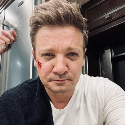 Ator Jeremy Renner — Foto: Reprodução / Instagram