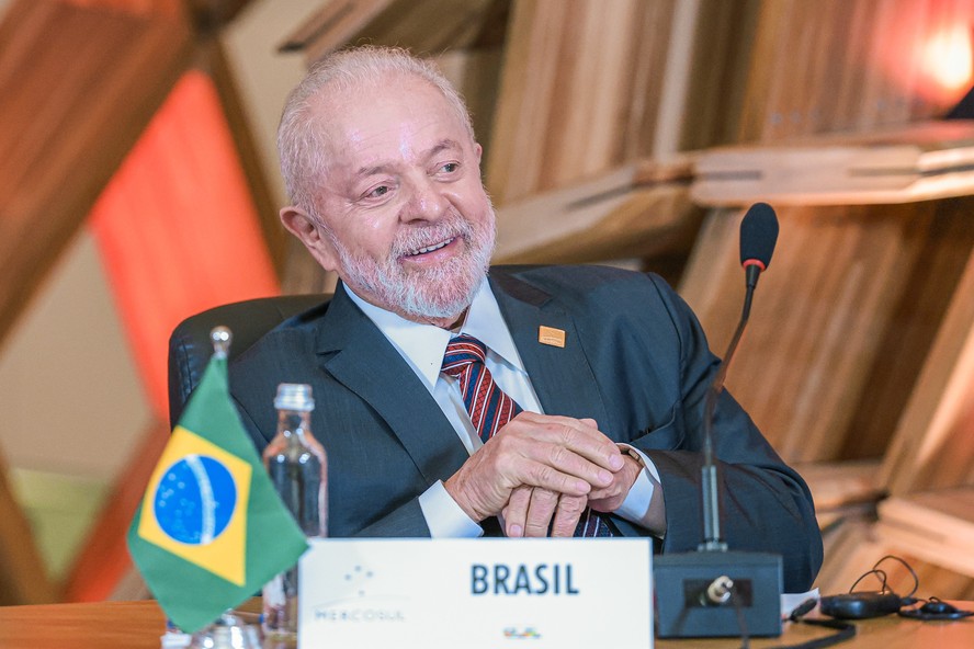 Lula durante cúpula do Mercosul