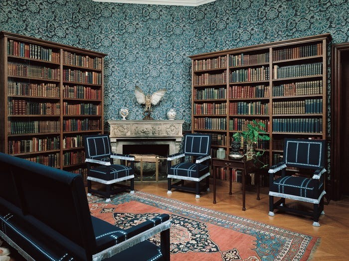 Uma pequena biblioteca — Foto: The Biltmore Company
