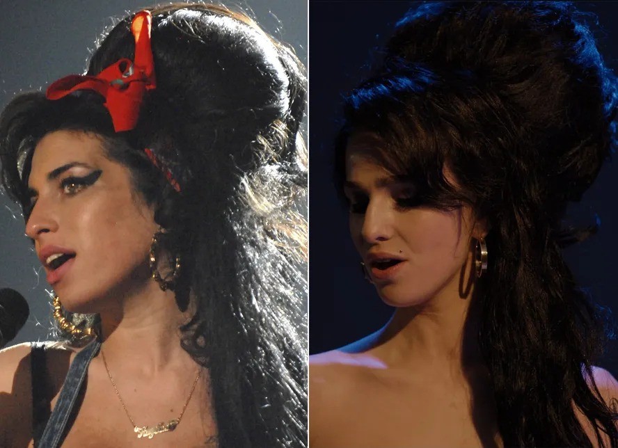 A atriz Marisa Abela vive Amy Winehouse em “Back to black” — Foto: Divulgação